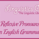 Reflexive Pronouns in English Grammar