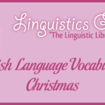 English Language Vocabulary: Christmas