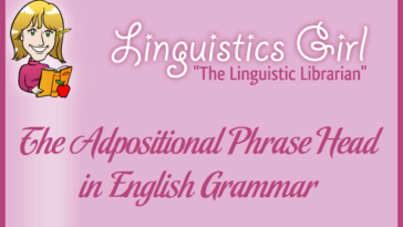 The Adpositional Phrase Head in English Grammar