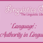 'Language': An Authority in Linguistics