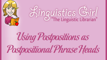 Using Postpositions as Postpositional Phrase Heads