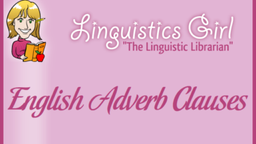 English Adverb Clauses