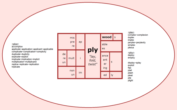 Word Matrix: Ply ("lay, fold, twist")