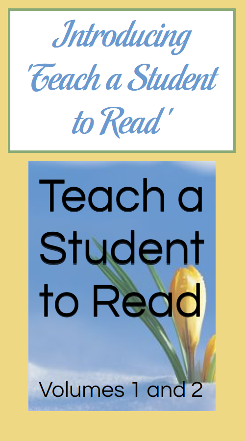Introducing 'Teach a Student to Read'