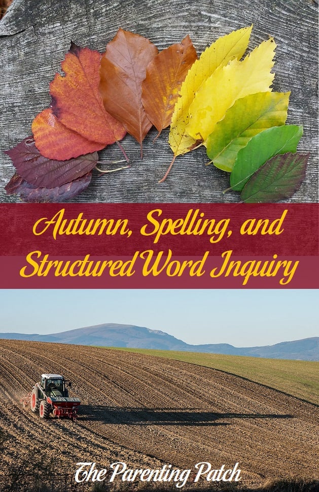 Autumn, Spelling, and Structured Word Inquiry