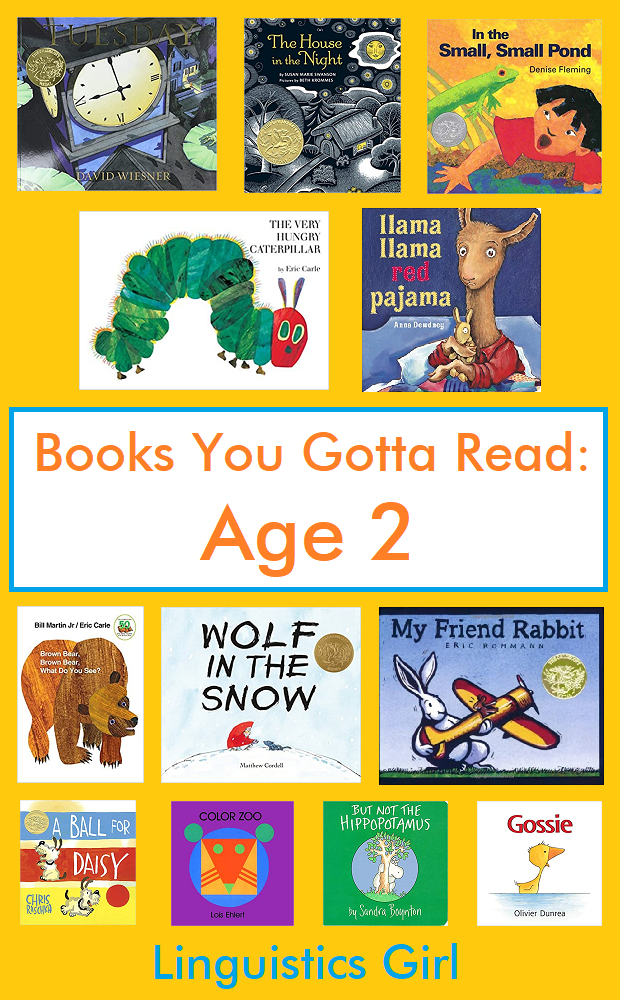 Books You Gotta Read: Age 2