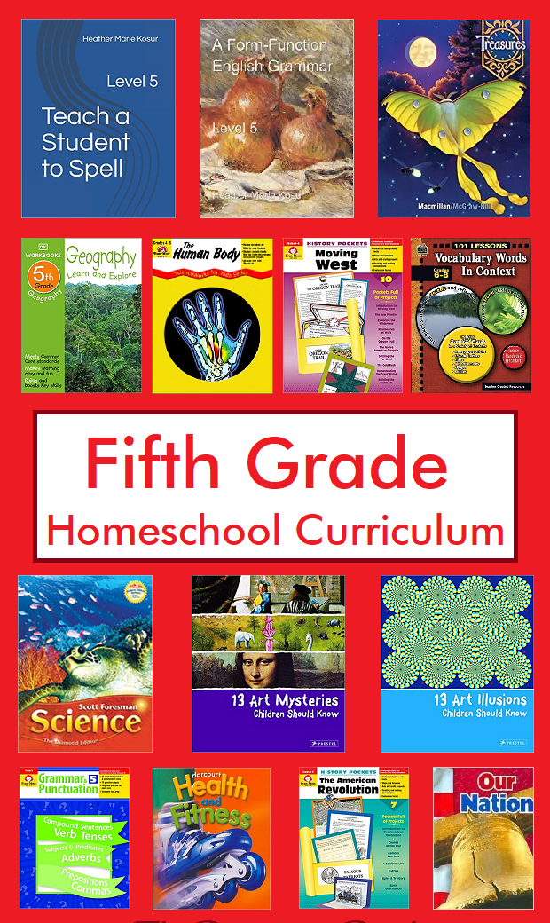 Fifth Grade Homeschool Curriculum - Linguistics Girl